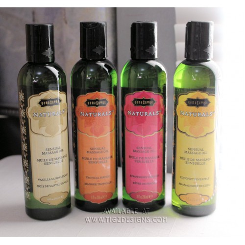 Kama Sutra Naturals Massage Oils - 8 oz